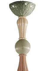 Ivy And Seed 16 Lights Chandelier, Medium Flat Model, Spices (US)
