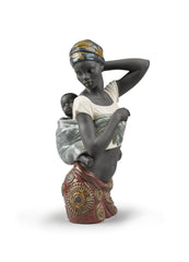 African Bond Mother Figurine