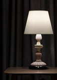 Firefly Table Lamp. Pink And Golden Luster. (us)
