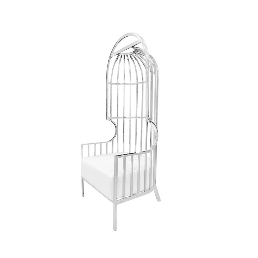 Charlotte Chair - Silver RENTAL