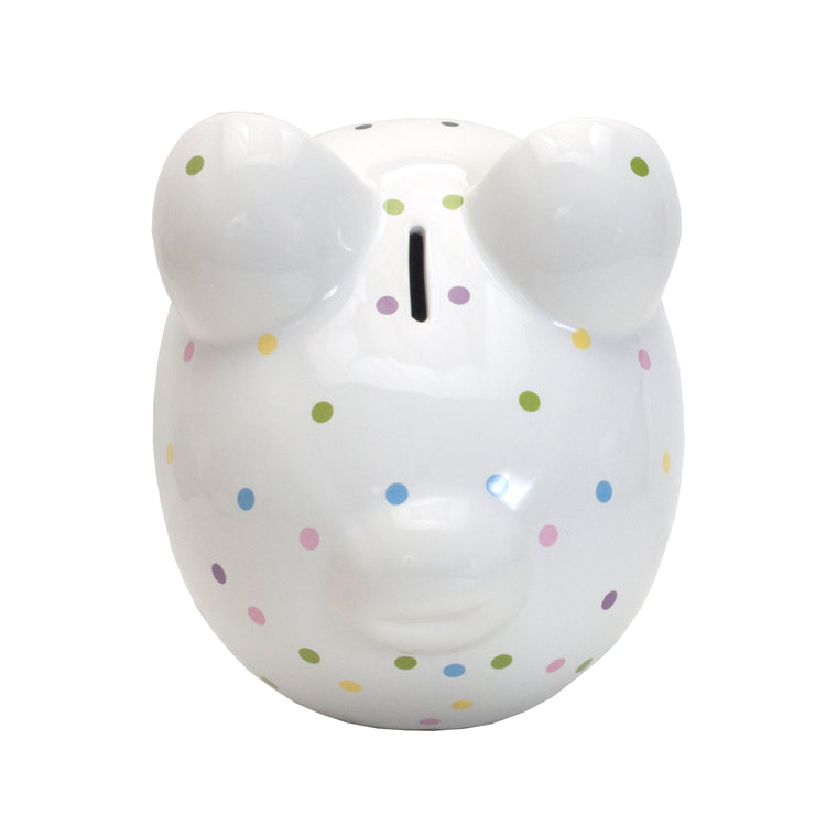 Confetti Dot Piggy Bank