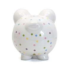 Confetti Dot Piggy Bank