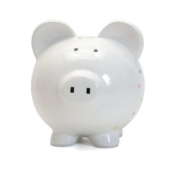Confetti Dot Piggy Bank