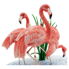 Crystal Myriad Flamingos Limited Edition