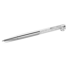 Crystalline ballpoint pen Swan, Chrome plated