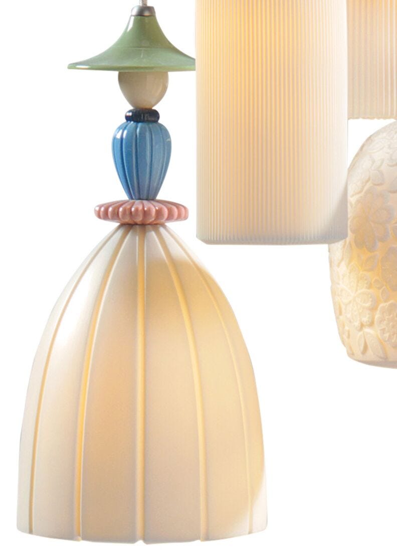 Mademoiselle 4 Lights Walking On The Beach Ceiling Lamp (US)