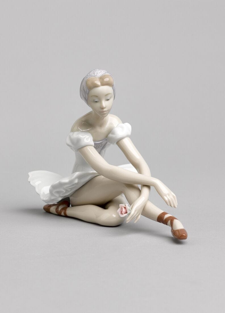 Rose Ballet Figurine