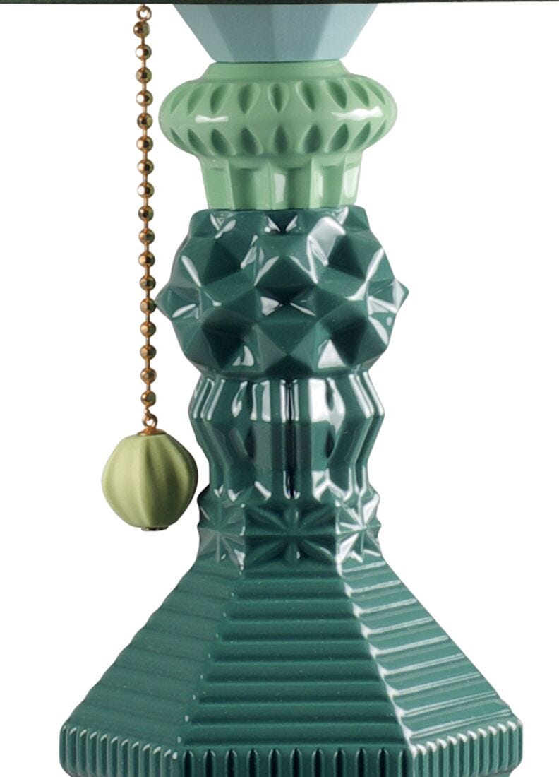 Belle De Nuit Table Lamp, Green (US)