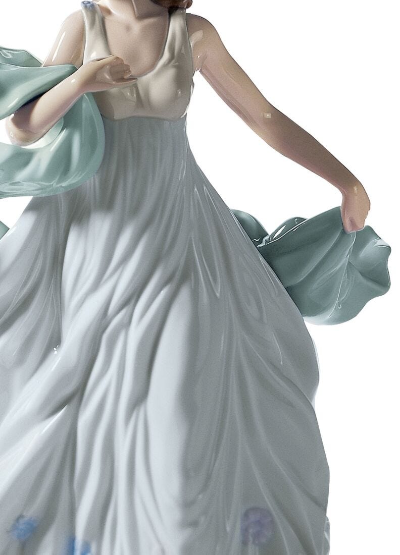 Summer Serenade Woman Figurine