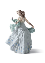 Summer Serenade Woman Figurine