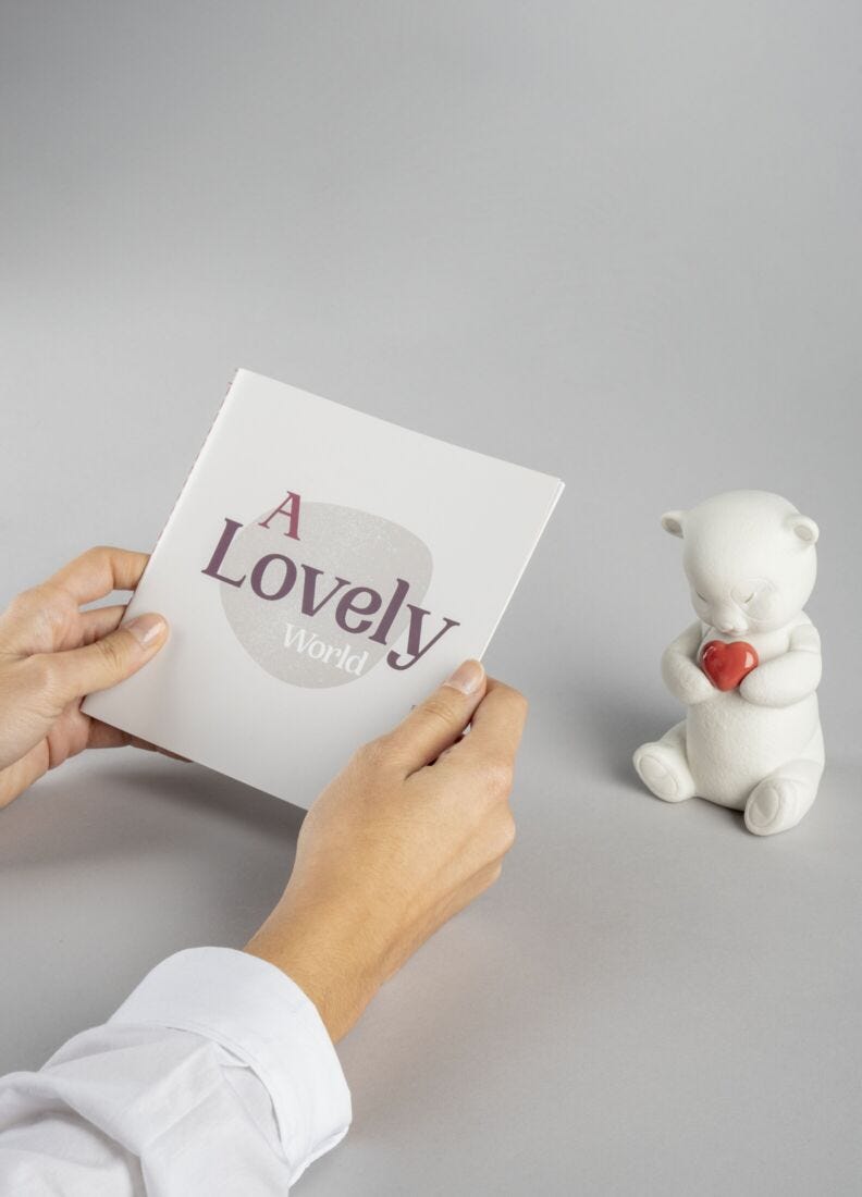 Roby, Courageous Bear Figurine