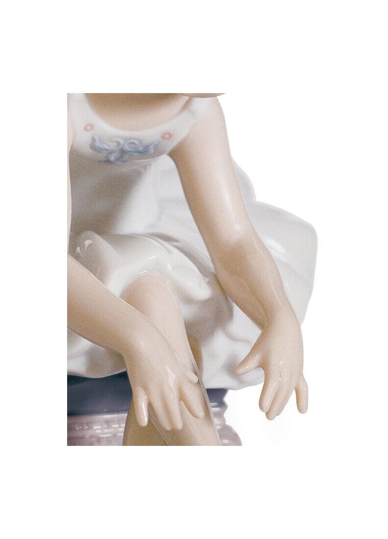 Little Ballerina I Girl Figurine