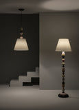 Firefly Floor Lamp. Pink And Golden Luster. (us)