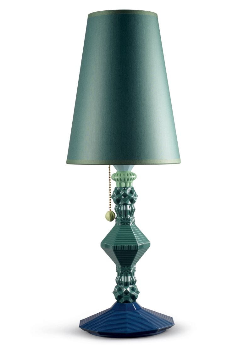 Belle De Nuit Table Lamp, Green (US)