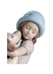 A Warm Welcome Dog Figurine