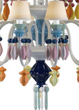 Belle De Nuit 24 Lights Chandelier. Multicolor (us)