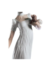 Traveling Companions Woman Figurine