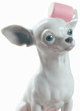 Chihuahua With Marshmallows Dog Figurine