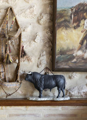 Spanish Bull Figurine