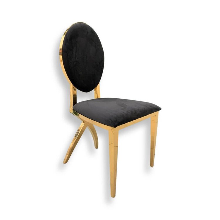 Emilia Dining Chair - Black RENTAL