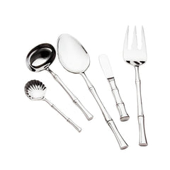 Bamboo Mirrored 18/10 Stainless Steel Butter Spreader