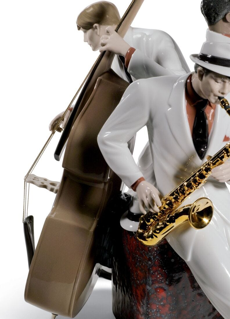 Jazz Trio Figurine. Limited Edition