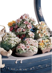 Gondola Of Love Goddess Sculpture - Limited Edition