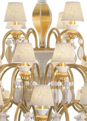 Belle De Nuit 40 Lights Chandelier. Golden Luster (us)