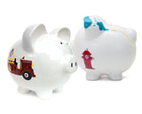 Firetruck Piggy Bank