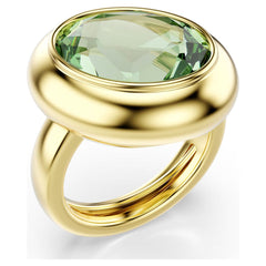 Gema motif ring Set (3), Multicolored, 18K gold plated