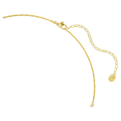 Gema necklace Mixed cuts, Multicolored, Gold-tone plated