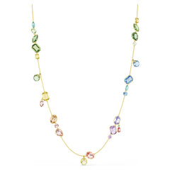 Gema strandage Mixed cuts, Multicolored, 18K gold plated