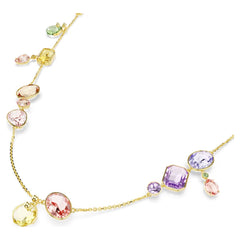 Gema strandage Mixed cuts, Multicolored, 18K gold plated