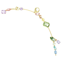Gema strandage Mixed cuts, Multicolored, 18K gold plated
