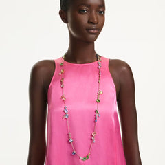 Gema strandage Mixed cuts, Multicolored, 18K gold plated