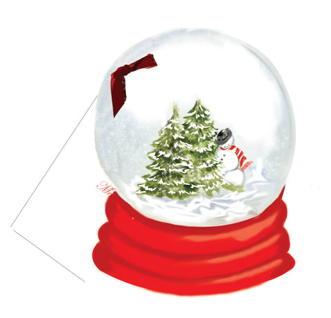 Snow Globe Holiday Cards (Set of 60)