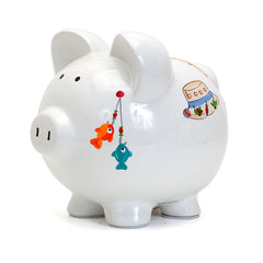 Gone Fishing Piggy Bank