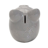 Gray Night Light Pig