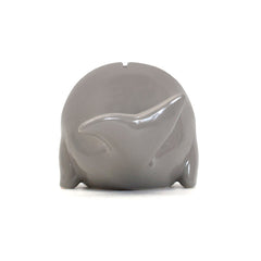 Gray Solid Whale Bank