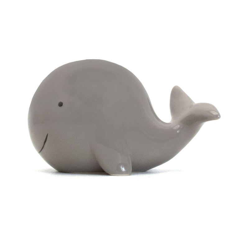 Gray Solid Whale Bank