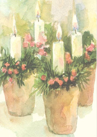 Lil' Luminaries Personalized Christmas Cards (Min 50)