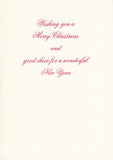 Here Comes Santa Personalized Christmas Cards (Min 50)