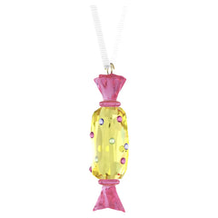 Holiday Cheers Dulcis Candy Ornament Yellow