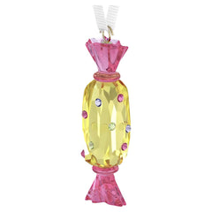 Holiday Cheers Dulcis Candy Ornament Yellow