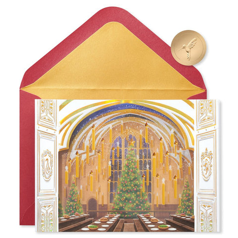Most Festive Yule Season Harry Potter Christmas Greeting Card