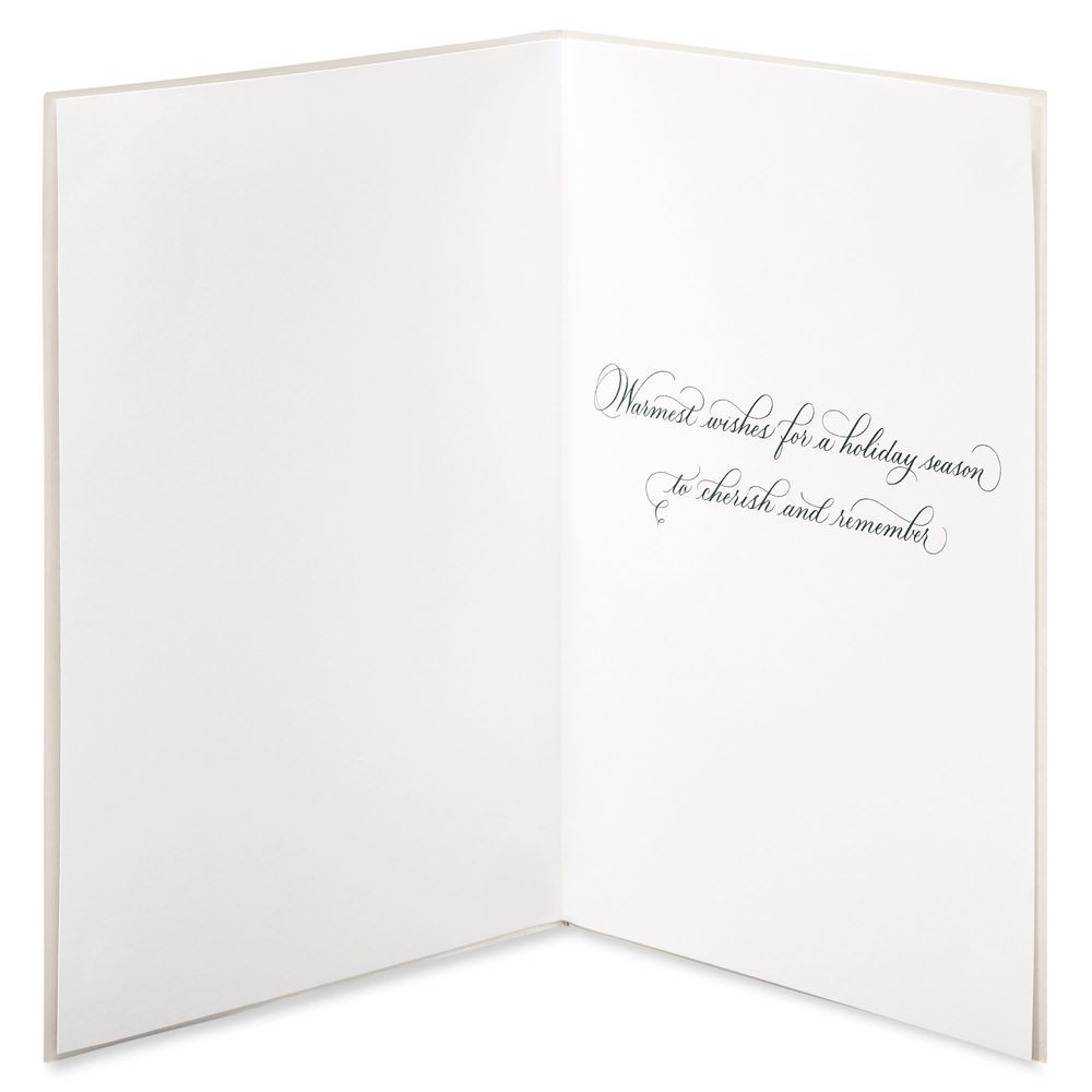 Cherish and Remember Christmas Greeting Card