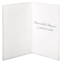 Cherish and Remember Christmas Greeting Card