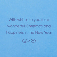 Wonderful Christmas Christmas Greeting Card