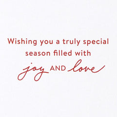 Truly Special Season Christmas Greeting Card
