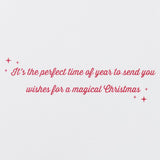 Perfect Time of Year Disney Christmas Greeting Card